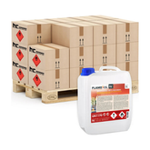 FLAMBIOL® Bioethanol 100 % hochrein – 96 × 5 L Kanister – aus pflanzlichen Rohstoffen