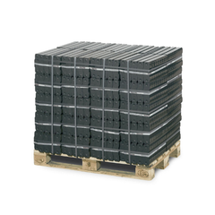 Rekord Braunkohlebriketts – 1000 kg Palette (40 × 25 kg Gebinde) – Lang brennende Ofen- und Kaminbriketts