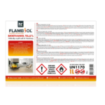 FLAMBIOL® Bioethanol 96,6 % Premium – 240 × 1 L Flaschen – für Ethanol-Tischkamine und Dekofeuer – Bild 3